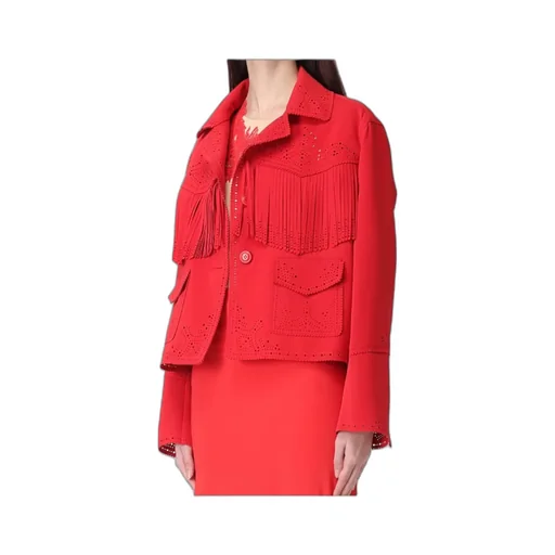 Fringe Laser-Cut Jacket