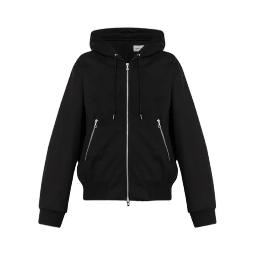 Schwarz Kapuzenpullover