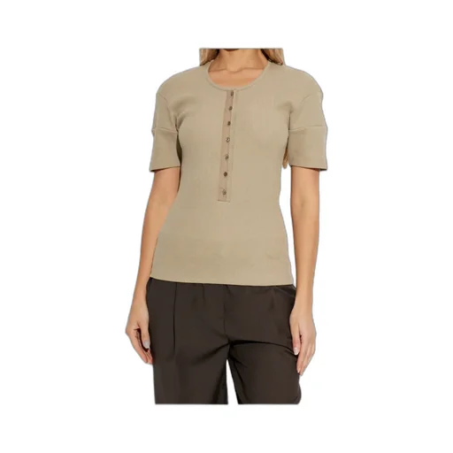 Lemaire Buttoned Short-Sleeved Top