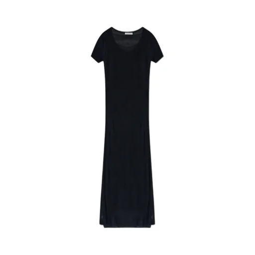 Lemaire Sheer Short Sleeve Knitted Dress