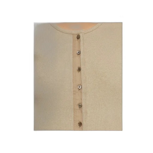Lemaire Buttoned Short-Sleeved Top