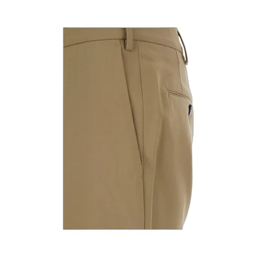 Pt Torino Pleated Straight-Leg Pants