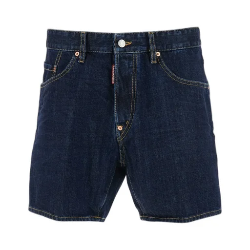 Dsquared2 Logo Patch Contrast Stitched Shorts