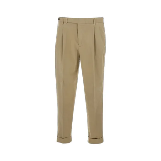 Pt Torino Pleated Cuffed Carrot Pants