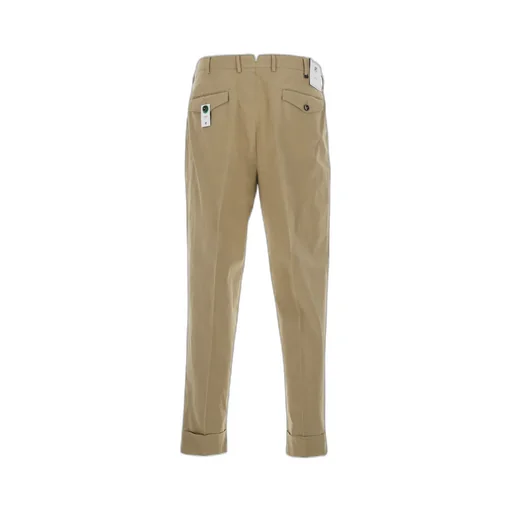 Pt Torino Pleated Cuffed Carrot Pants