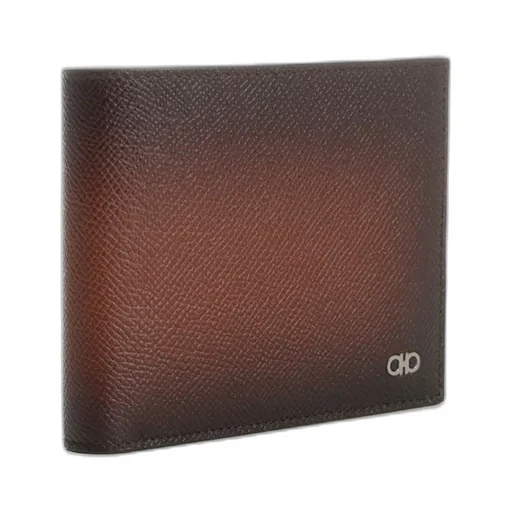 Ferragamo Logo Plaque Bi-Fold Wallet
