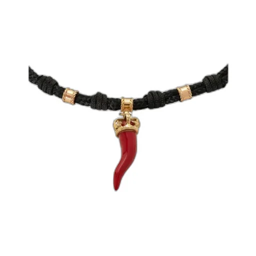 Dolce & Gabbana Charm Cord Bracelet