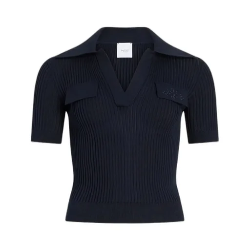 Logo-Embroidered Top