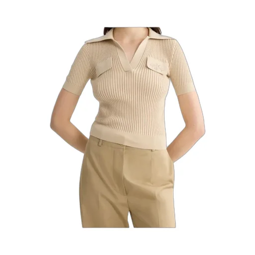 Embroidered-Logo Top