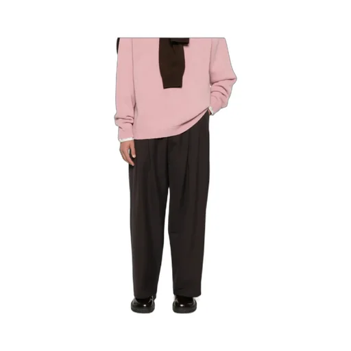 Casual Pants With Belt Loops