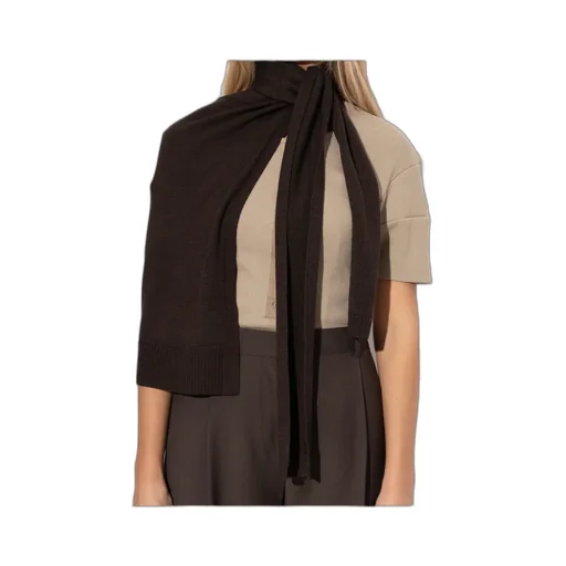 Lemaire Ribbed Knit Scarf