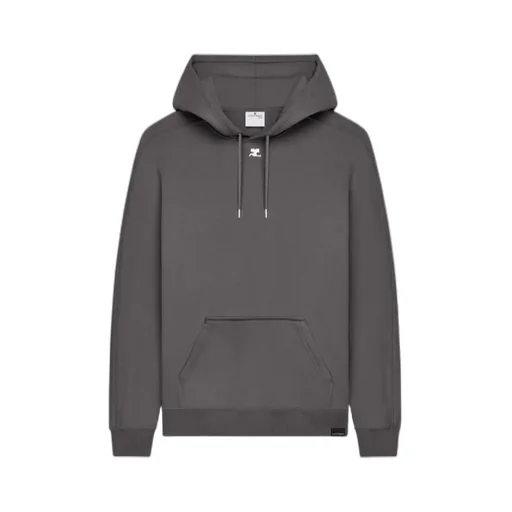 CourrÈGes Logo Drawstring Hoodie