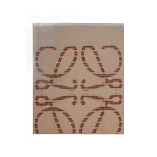 Checked Fringed Blanket
