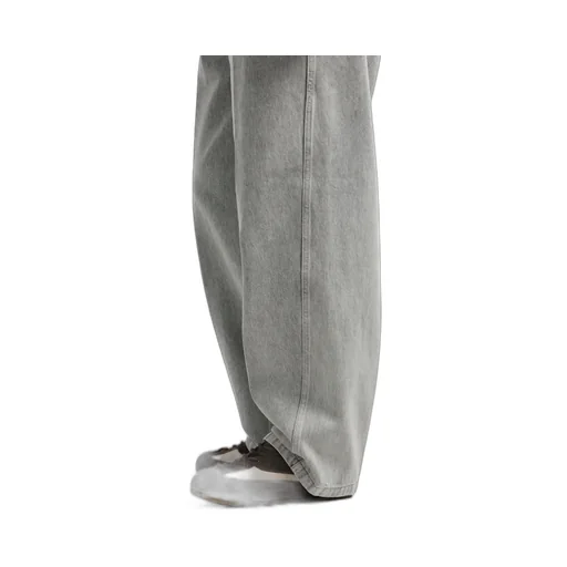 Emporio Armani Logo Patch Straight Hem Jeans