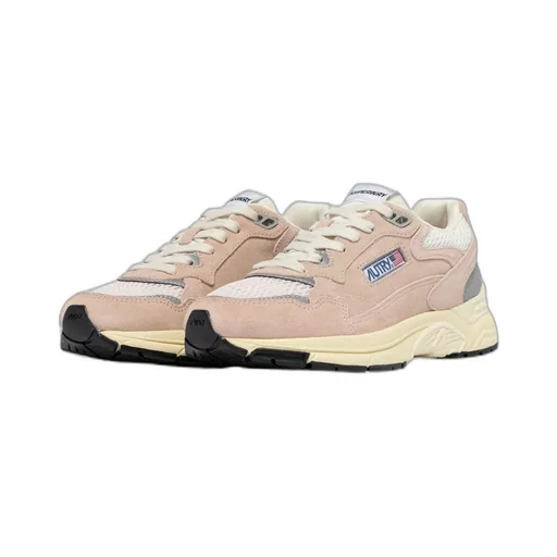 Suede Lace-Up Sneakers