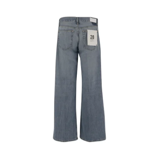 Re/Done Button-Fly Wide-Leg Jeans