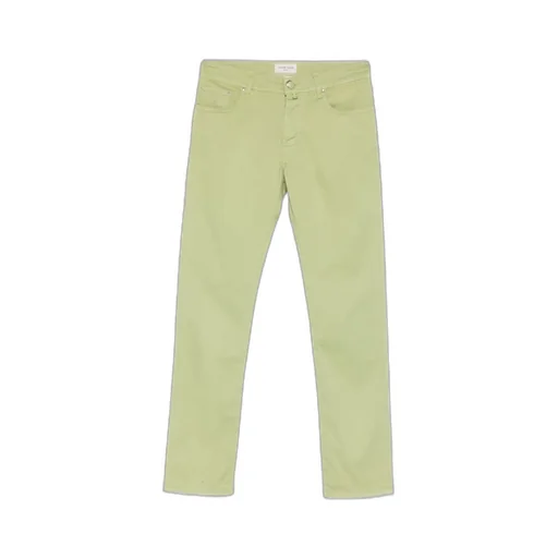 Buttoned Slim-Fit Jeans