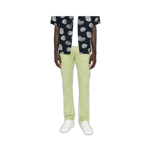 Buttoned Slim-Fit Jeans