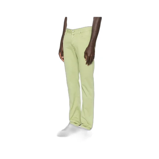 Buttoned Slim-Fit Jeans