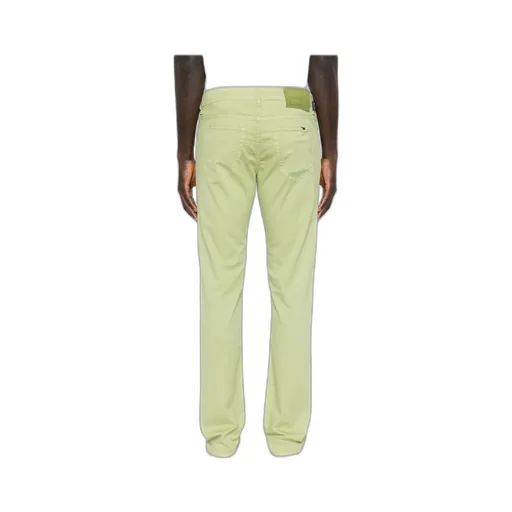 Buttoned Slim-Fit Jeans