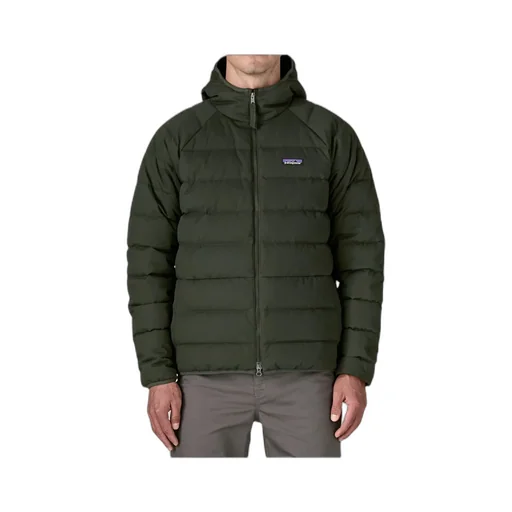 Patagonia Quilted Hooded Down Jacket