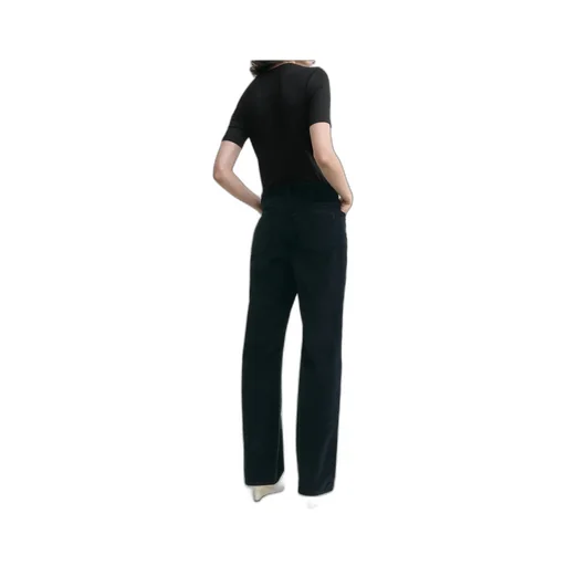 Straight-Leg Casual Pants