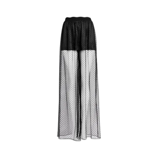 Wide Leg Mesh Pants