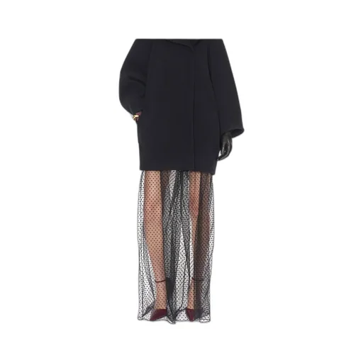 Wide Leg Mesh Pants