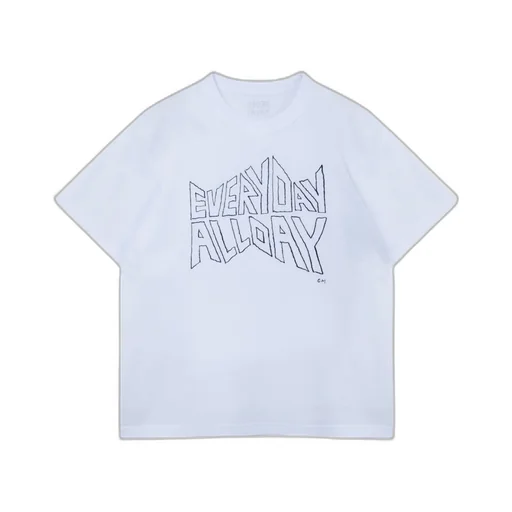 Sacai Short-Sleeved Crewneck T-Shirt