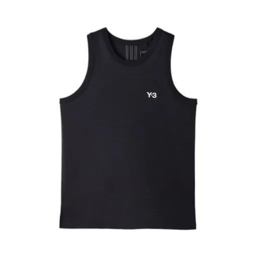 Y-3 Logo Printed Crewneck Tank Top