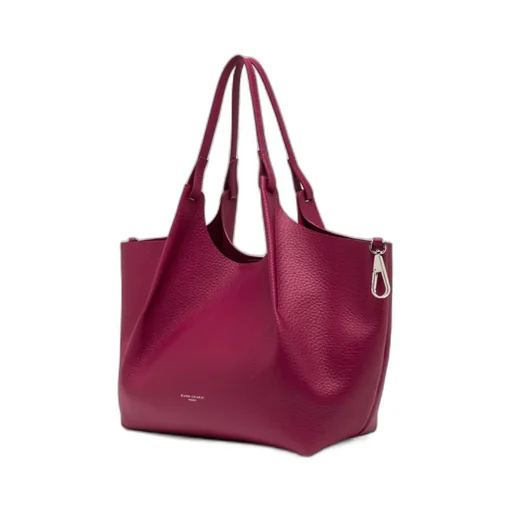 Logo-Detail Top-Handle Tote Bag