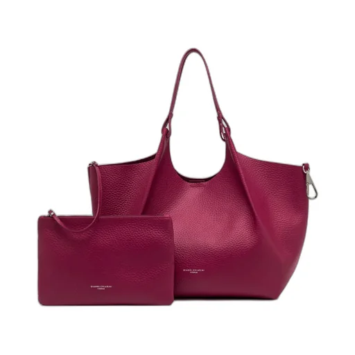 Logo-Detail Top-Handle Tote Bag