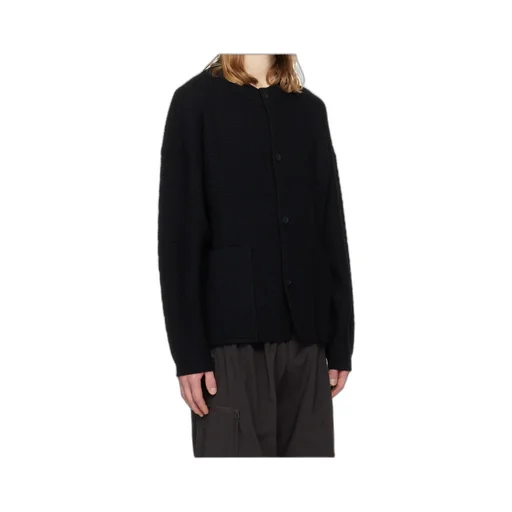 Wool Blend Knit Cardigan