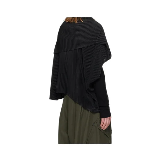Pleated Button Jacket