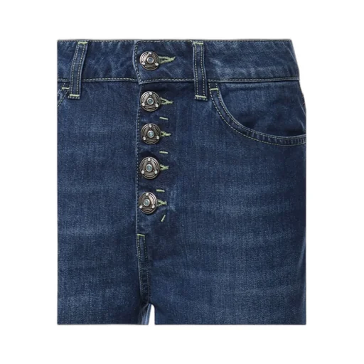 Dondup High-Rise Button-Fly Jeans