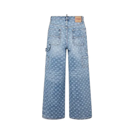 Belt-Loop Multiple-Pocket Jeans