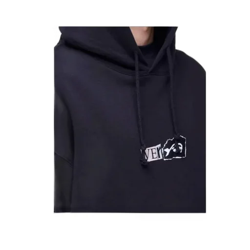 Y-3 Logo Printed Crewneck Hoodie