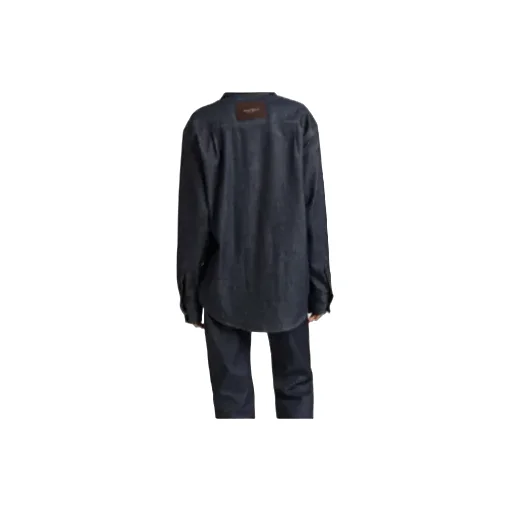 Oversized Denim Shirt In Indigo