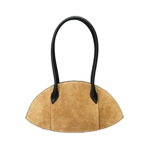 Medium Le Bal Suede Zip Shoulder Bag