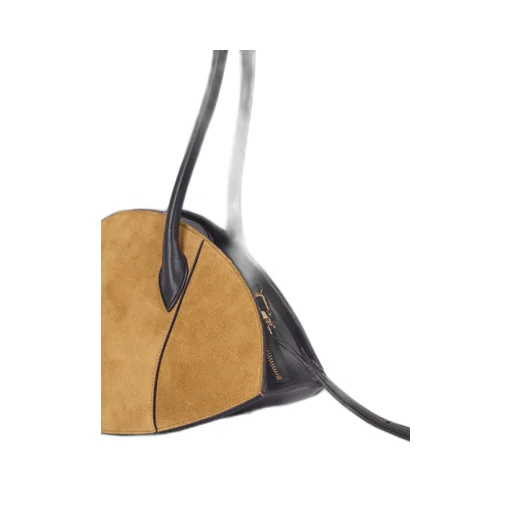 Medium Le Bal Suede Zip Shoulder Bag