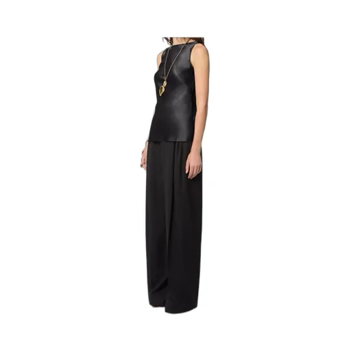 Drapped Satin Top