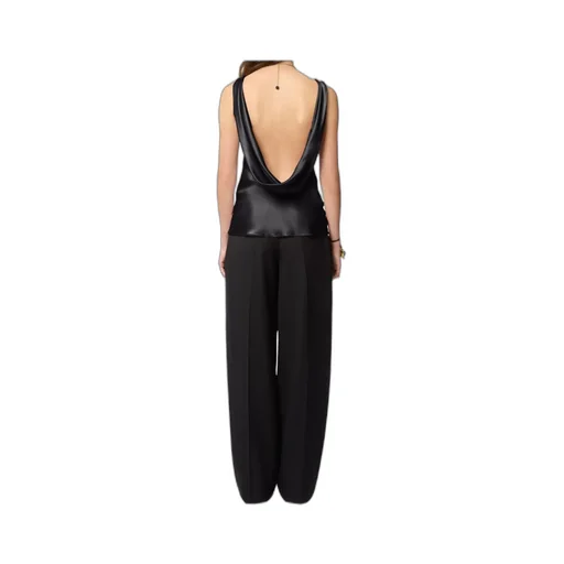 Drapped Satin Top