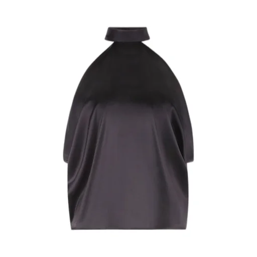 Halterneck Satin Blouse