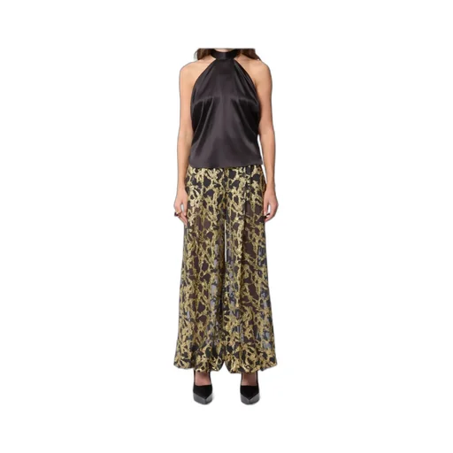Halterneck Satin Blouse