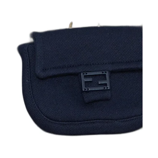 Fendi Kids Pleated Knitted Skirt