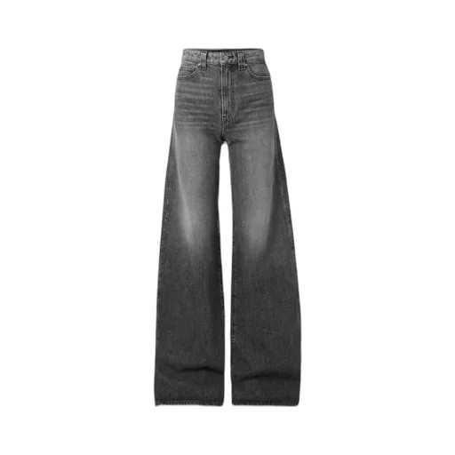 Dane High-Waisted Wide-Leg Jeans