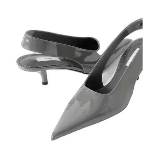 Pointed-Toe High-Heeled Sandals