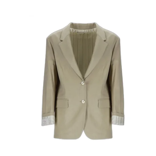 Alysi Single-Breasted Tailored Blazer