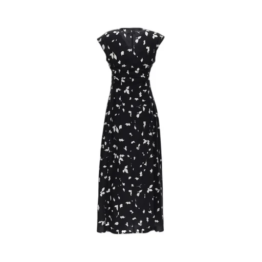 Alysi Printed V-Neck Maxi Dress