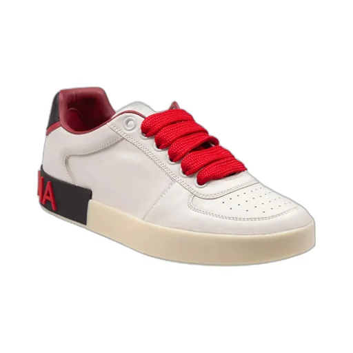 Dolce & Gabbana Portofino Logo Lettering Sneakers